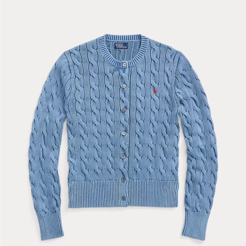✨Polo Ralph Lauren✨Cotton Cable Knit Cardigan